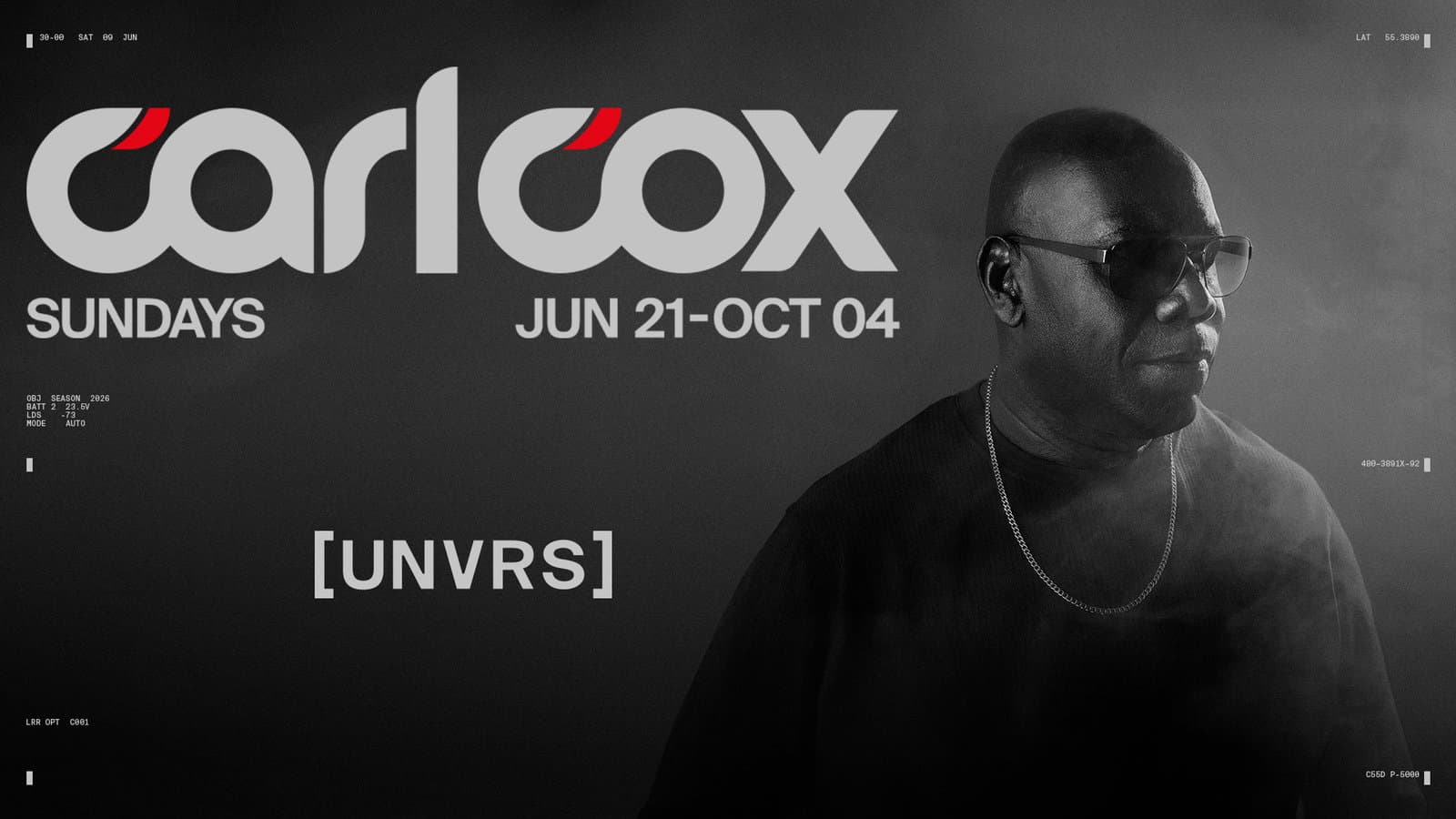 Carl Cox event cover