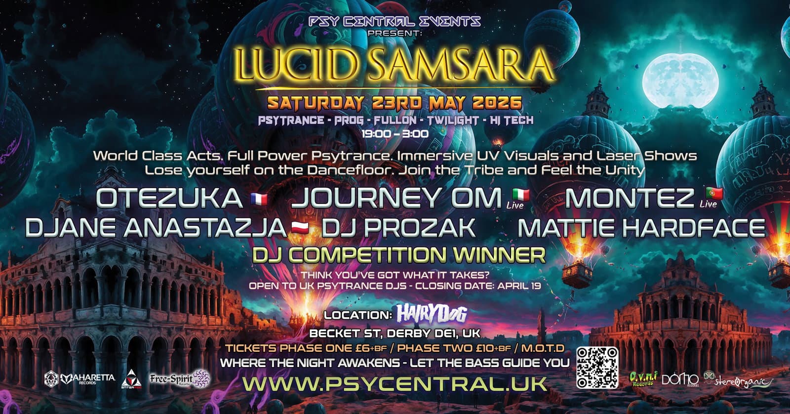 Psy Central present: LUCID SAMSARA - Midlands UK Gathering