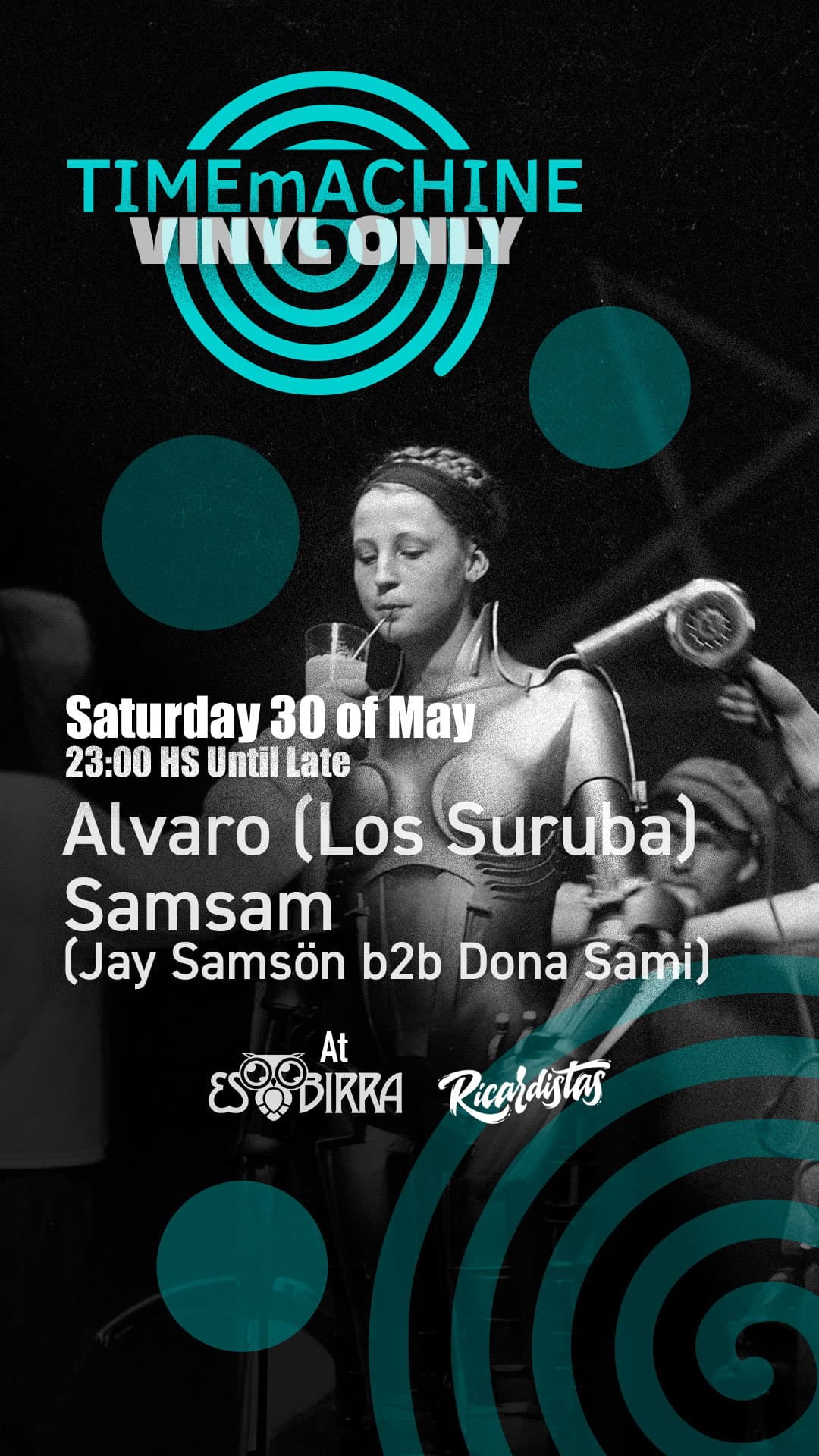 TIMEMACHINE - Alvaro (Los Suruba) & Samsam ( Jay Samsön b2b Donna Sami)