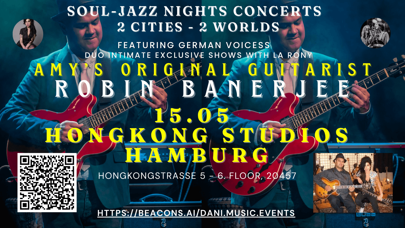 Amy Winehouse Back to Black Guitarist in Hamburg