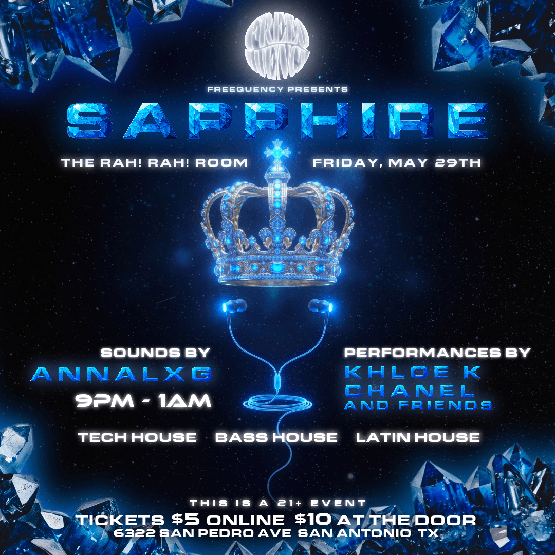 FREEQuency: SAPPHIRE (A QUEER ROYALTY RAVE)