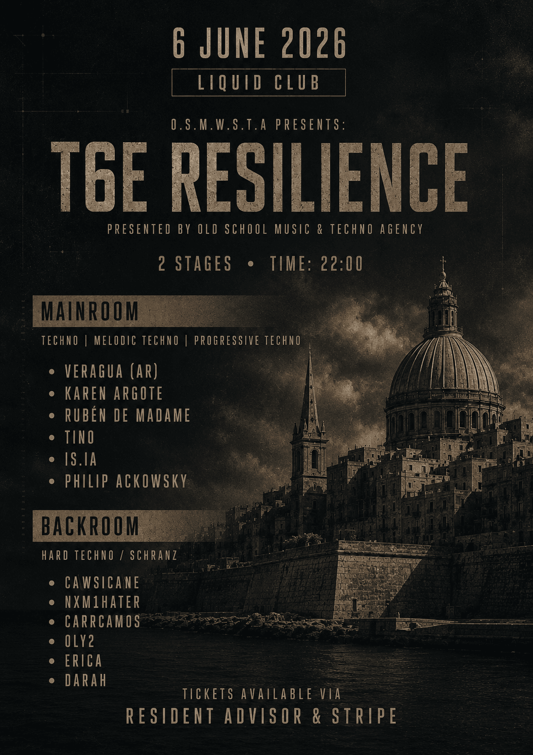 Techno Agency x O.S.M.W.S.T.A x T6E RESILIENCE