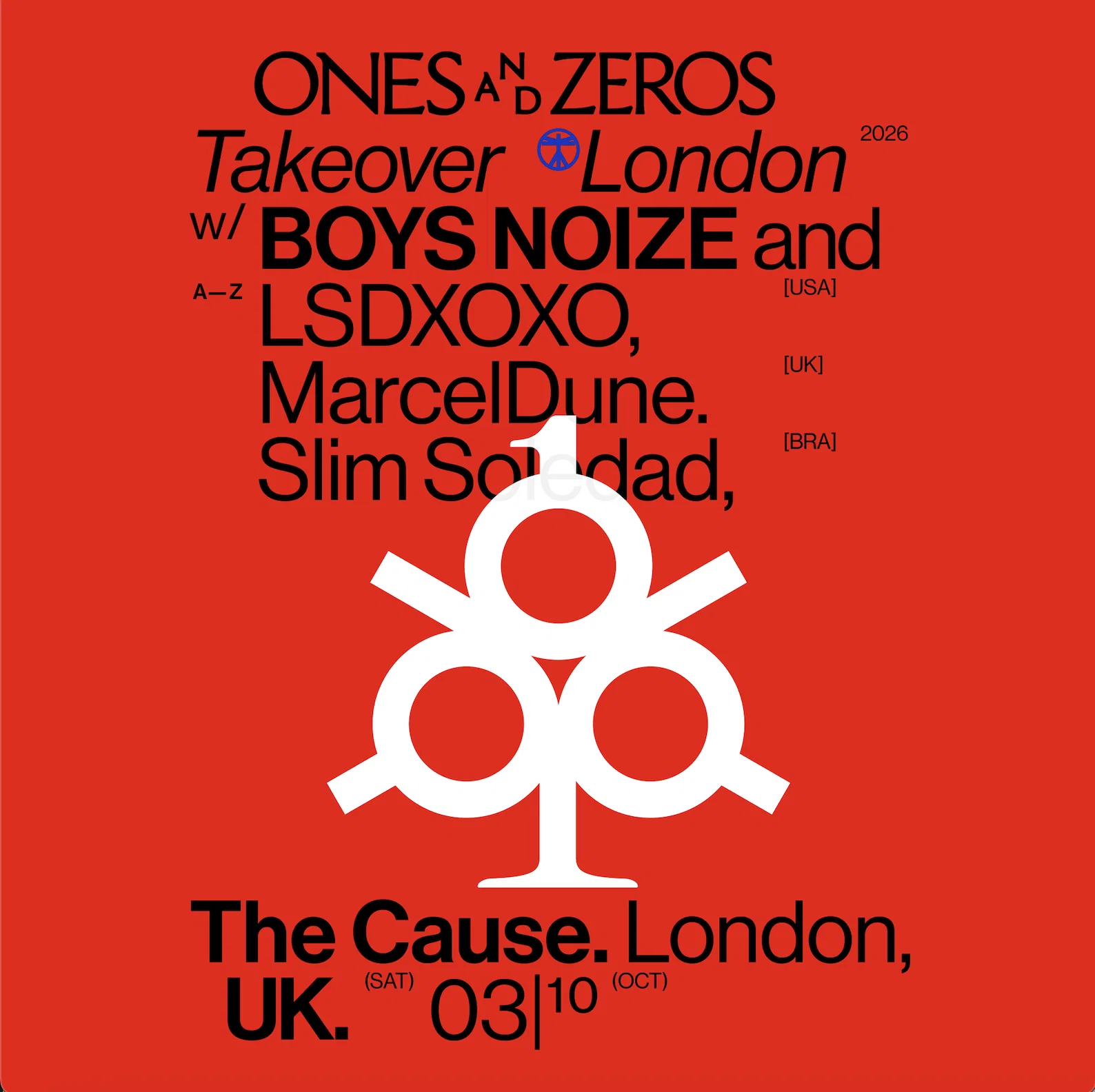 Boys Noize ONES and ZEROS at The Cause