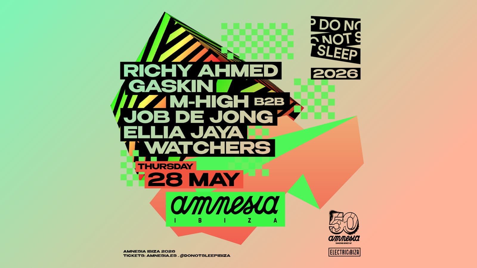 DO NOT SLEEP at Amnesia
