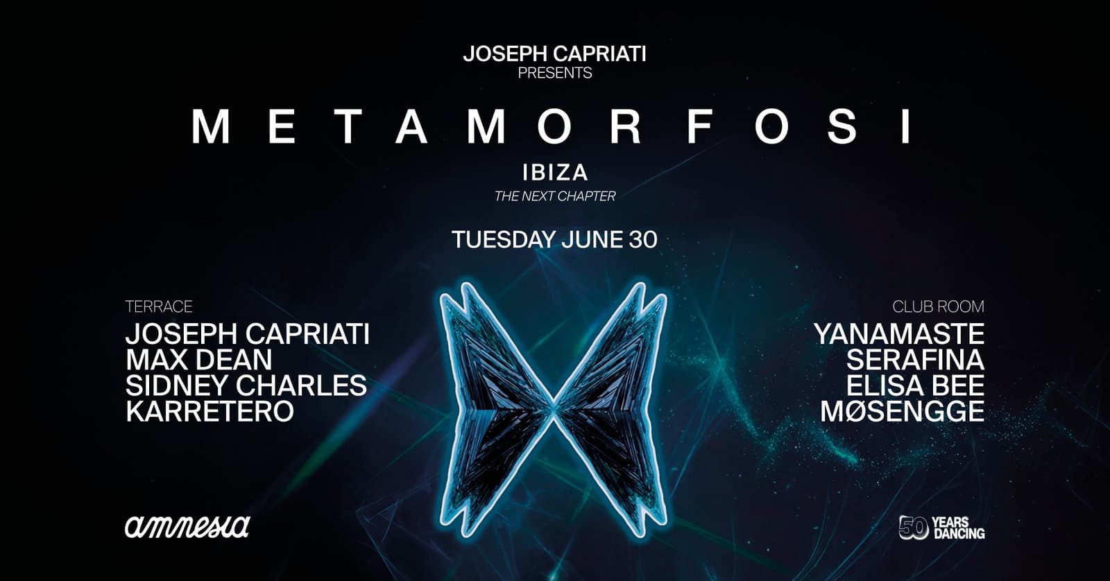 JOSEPH CAPRIATI PRESENTS METAMORFOSI WITH JOSEPH CAPRIATI - WADE
