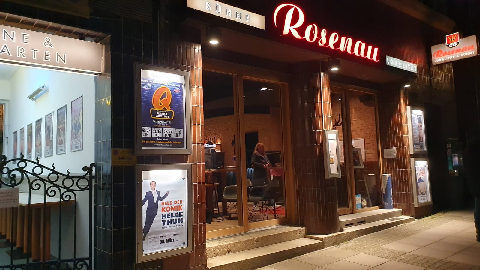 Rosenau - Lokalität & Bühne photo 3