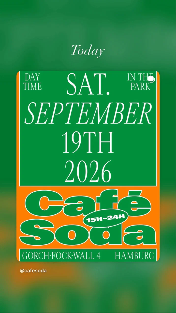 Café Soda In The Park