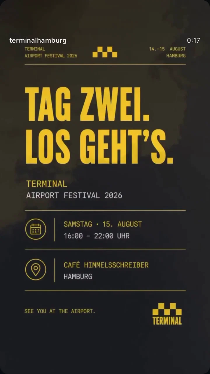 Terminal Airport Festival Hamburg