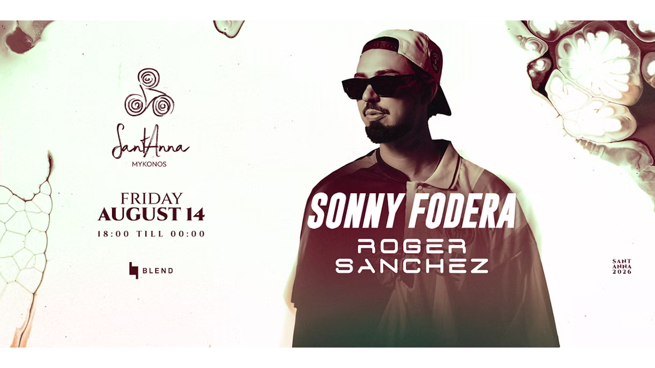 Sonny Fodera & Roger Sanchez at SantAnna event cover