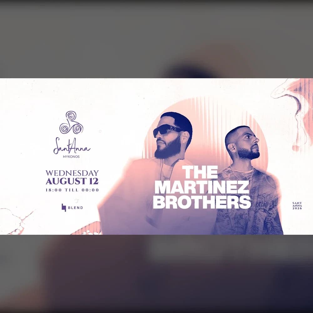 The Martinez Brothers event cover