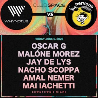 WHYNOTUS vs Nervous Records event cover