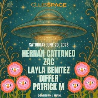Hernan Cattaneo & ZAC event cover