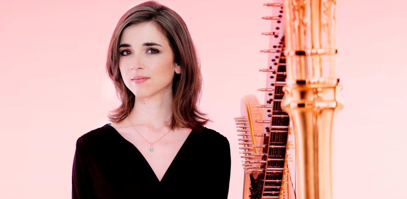 Flute meets harp – spherical sound magic event cover