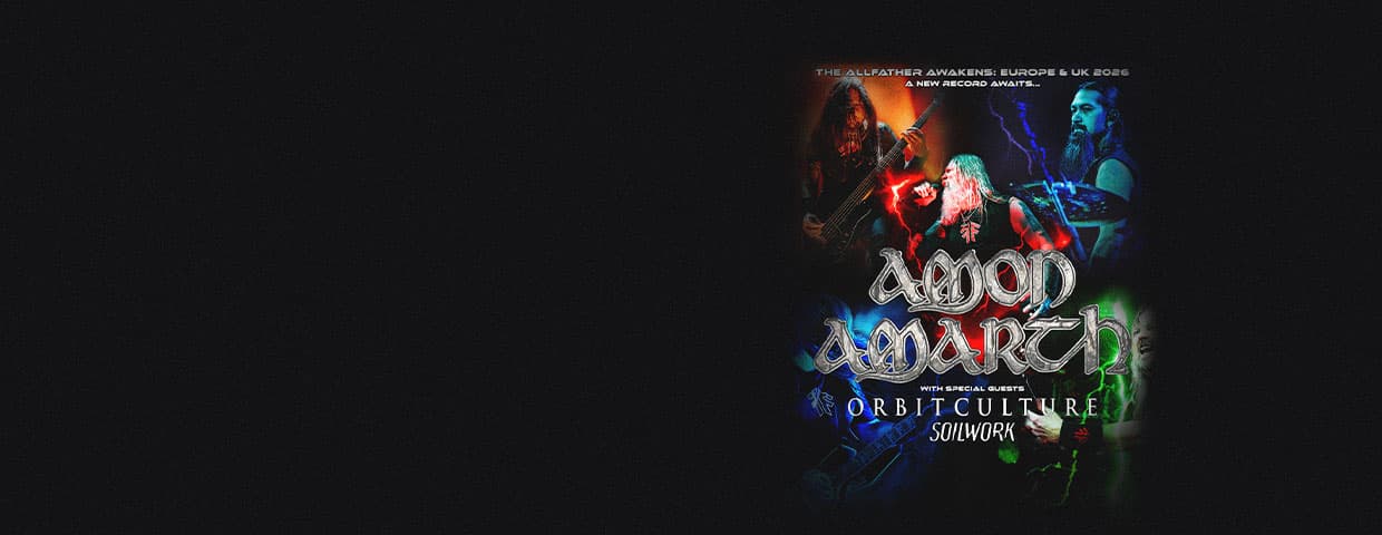Amon Amarth - The Allfather Awakens - Europe & UK 2026 event cover