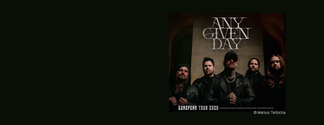 Any Given Day - Headline Tour 2026 event cover