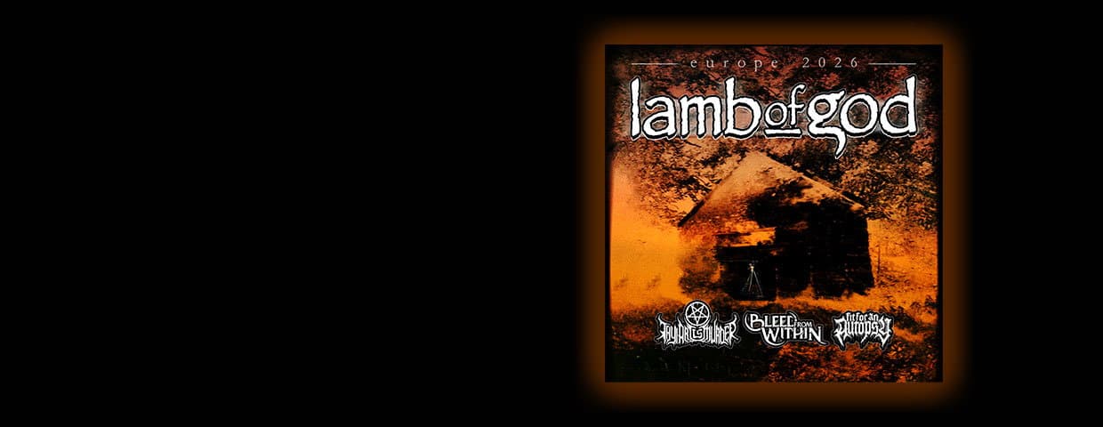 Lamb Of God - Europe 2026 event cover