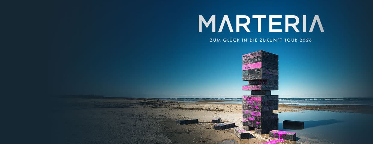 Marteria - Zum Glück in die Zukunft Tour 2026 event cover