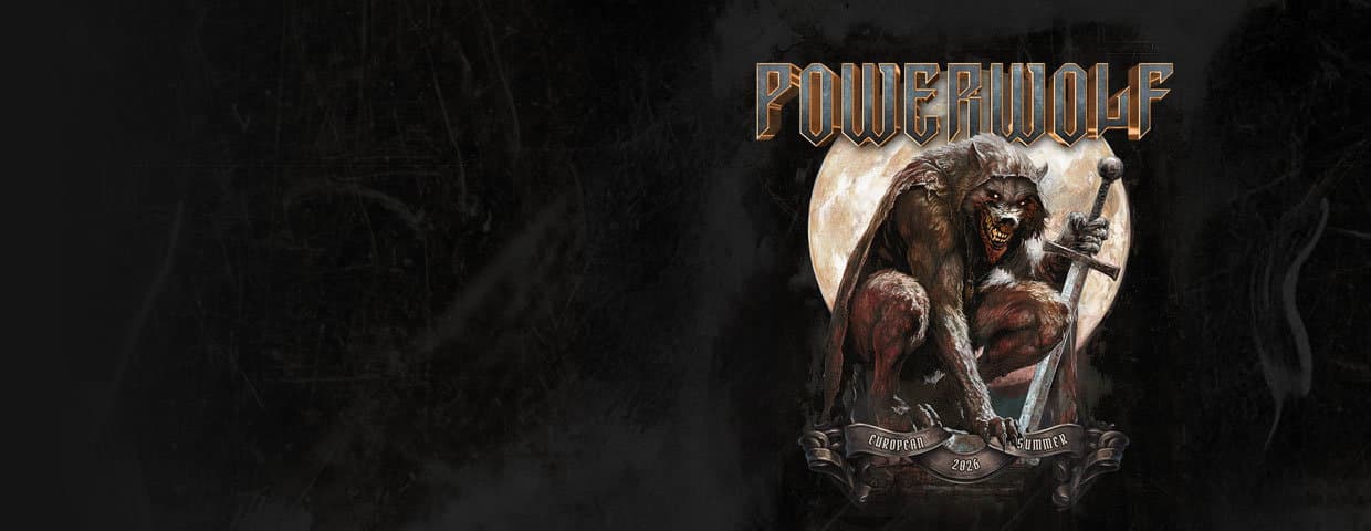 POWERWOLF - European Summer 2026 event cover