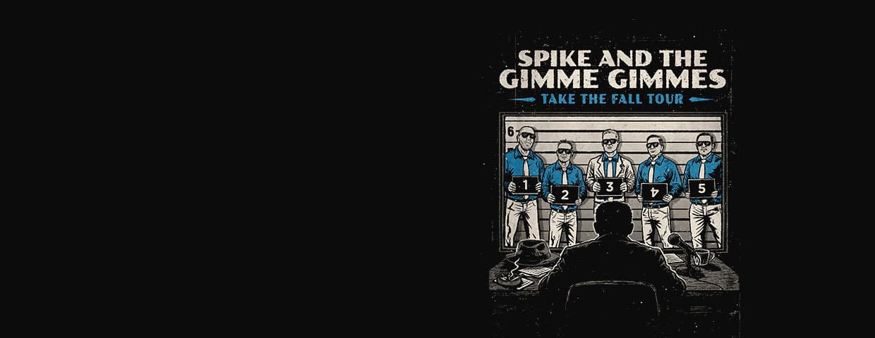 Spike & The Gimme Gimmes - Take The Fall Tour event cover