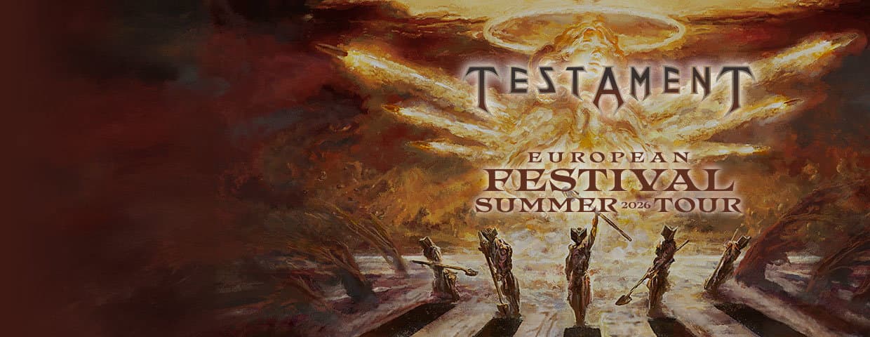 Testament - European Festival Summer Tour 2026 event cover