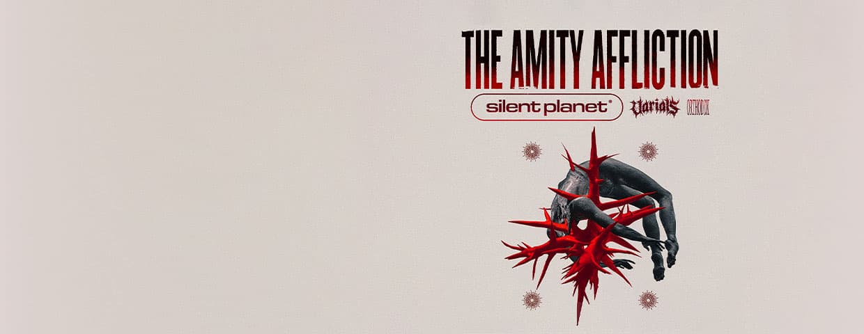 THE AMITY AFFLICTION / Special Guests: Silent Planet / Varials / Orthodox • Schlachthof Wiesbaden event cover