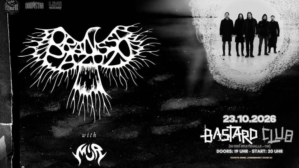 ORANSSI PAZUZU (fin) & MúR (isl) - Bastard Club (Skatehalle - OS) event cover