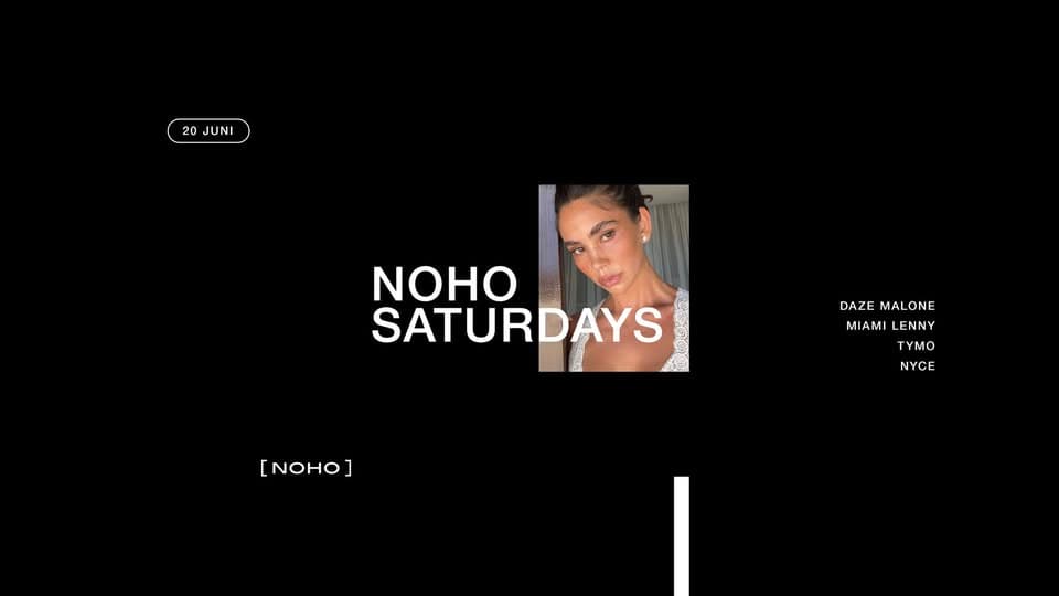 Noho Saturdays event cover