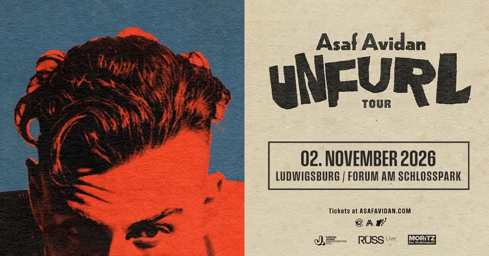 Asaf Avidan | Unfurl Tour 2026 | Ludwigsburg event cover