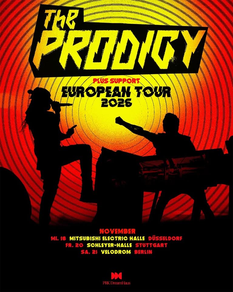 THE PRODIGY - European Tour 2026 | Düsseldorf event cover