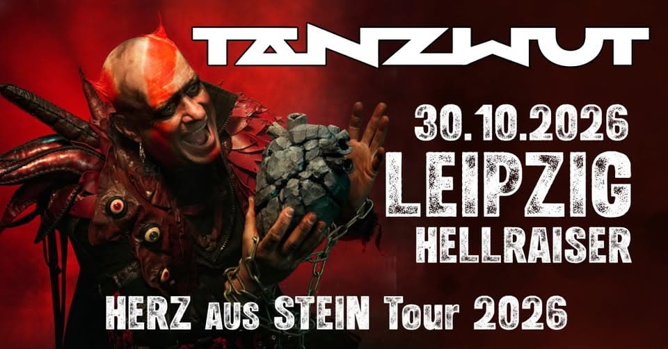 Tanzwut - Herz aus Stein Tour 2026 Leipzig event cover