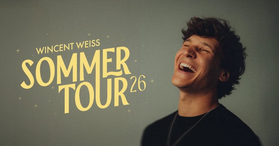 Wincent Weiss "Sommertour 2026" event cover