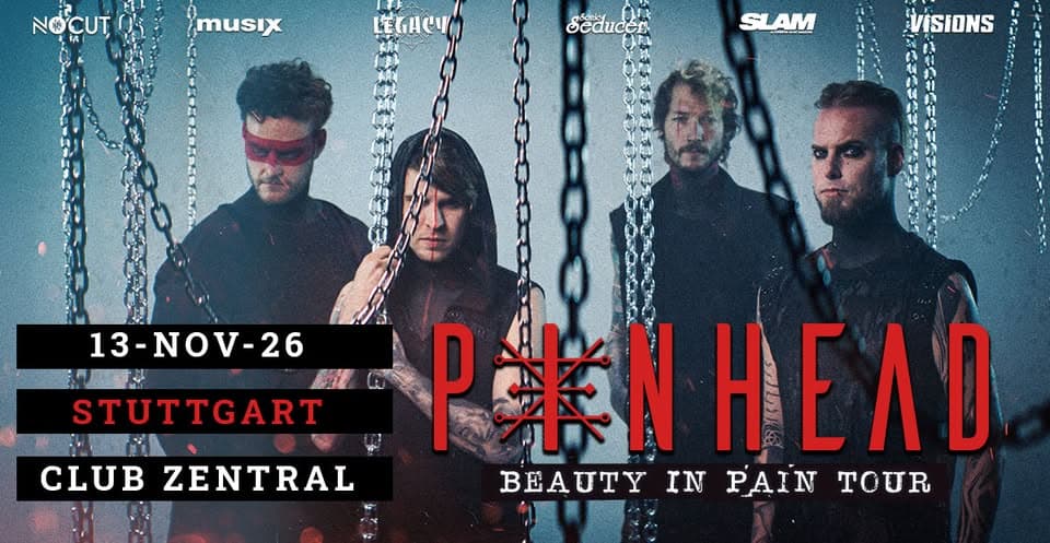 Pinhead - Beauty in Pain Tour 2026 Stuttgart event cover