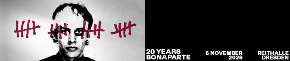Bonaparte | 20 Years of Riot | Happy Birthday Tour event cover