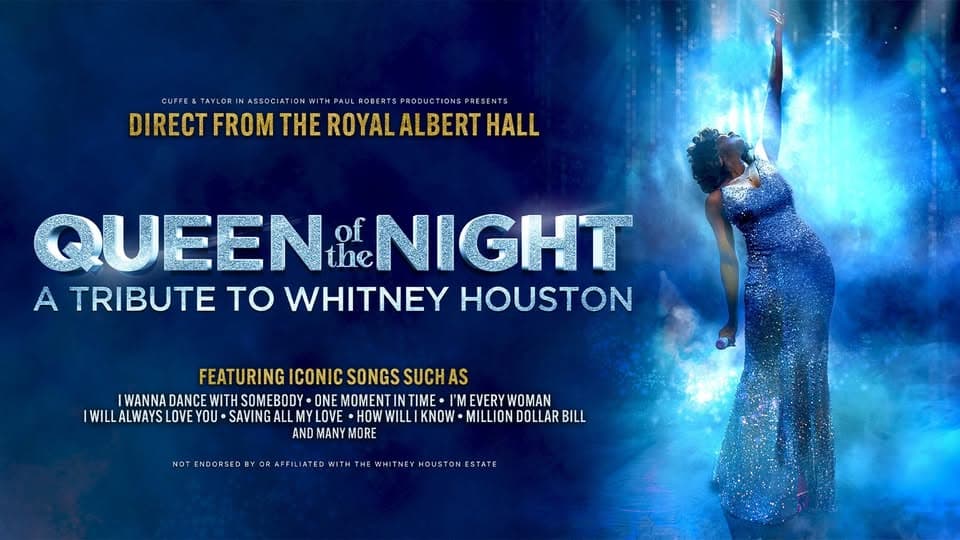 Queen of the Night - A Tribute to Whitney Houston event cover