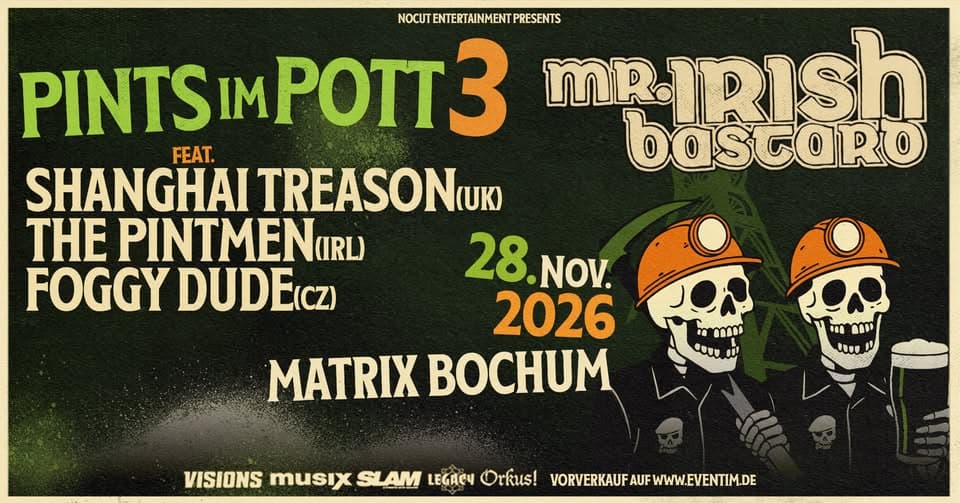 Mr. Irish Bastard - Pints im Pott 3 event cover