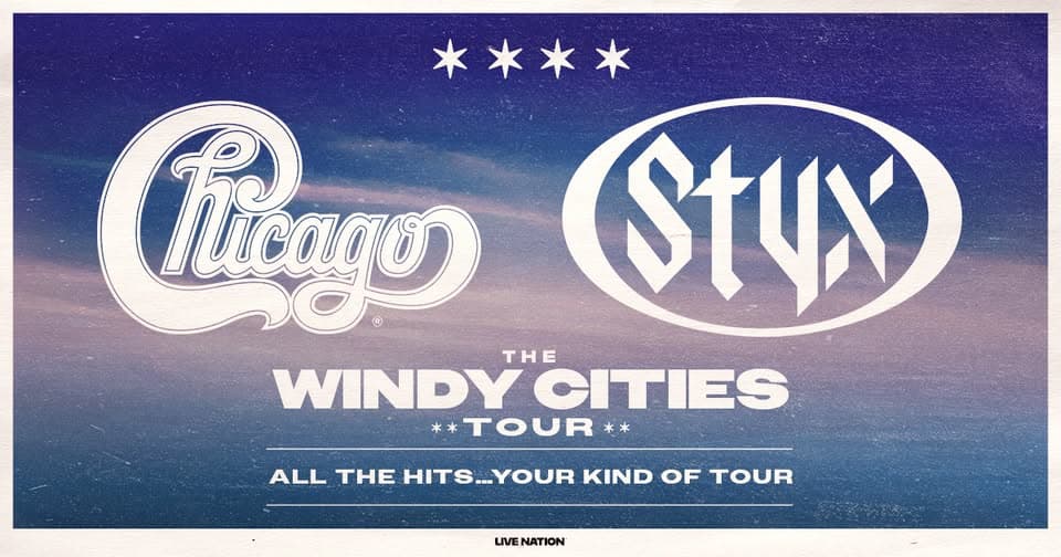 Chicago & Styx: The Windy Cities Tour event cover