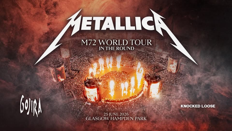 Metallica: M72 World Tour event cover