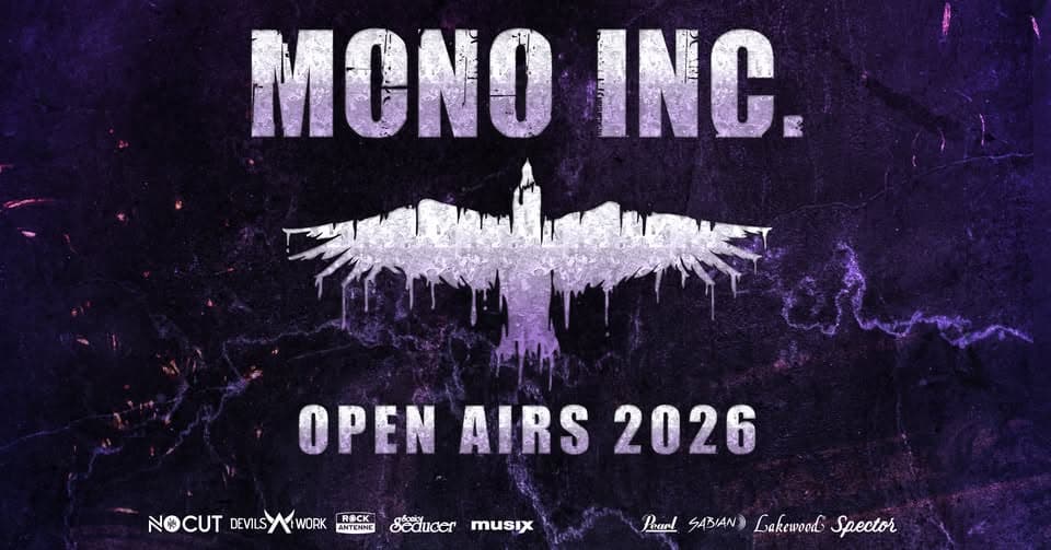 MONO INC. Open Air 08.08.2026 event cover