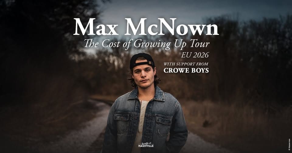 Max McNown - The Cost of Growing Up Tour 2026 | München event cover