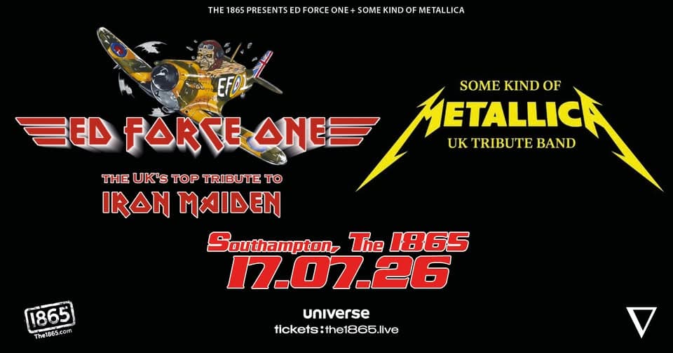 Ed Force One & Some Kind Of Metallica LIVE at The 1865 event cover