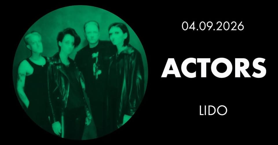 ACTORS • Berlin event cover