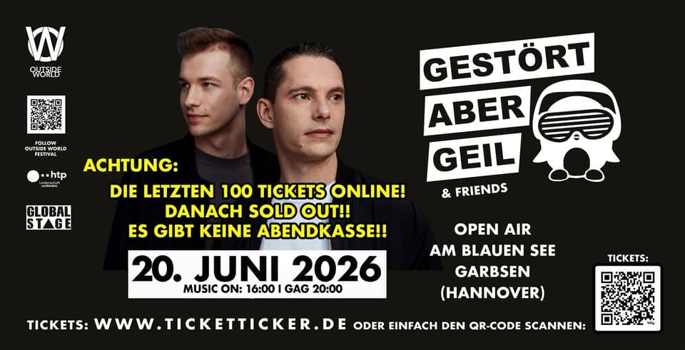 Gestört Aber Geil & Friends - Open Air Blauer See event cover