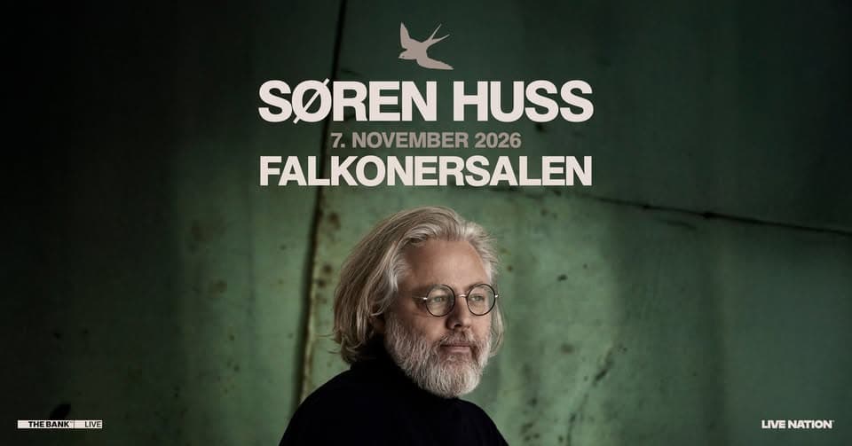 Søren Huss | Falkonersalen | 7. november 2026 event cover