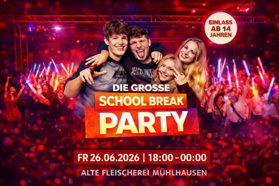 Die Grosse School Break Party event cover