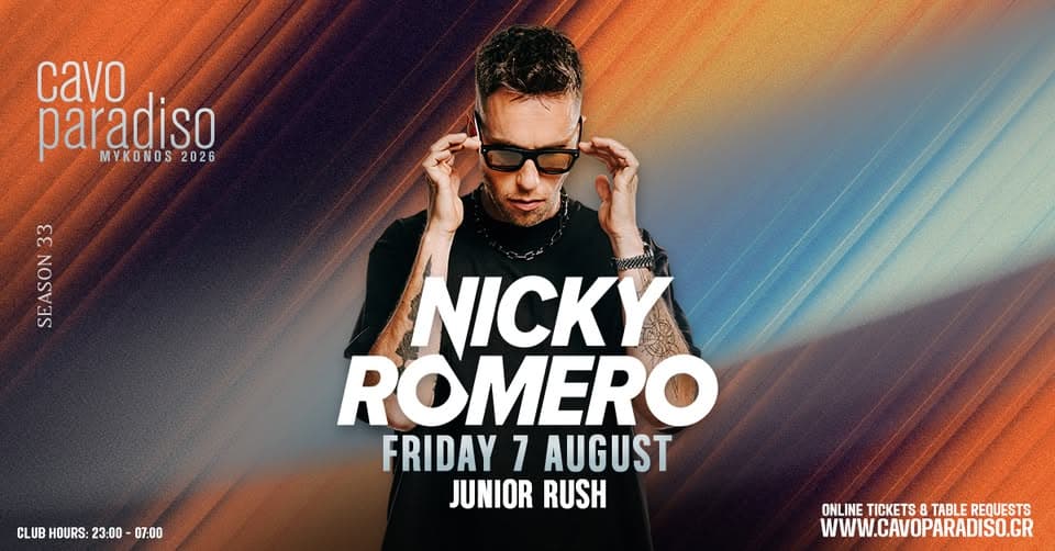 Nicky Romero | Junior Rush event cover