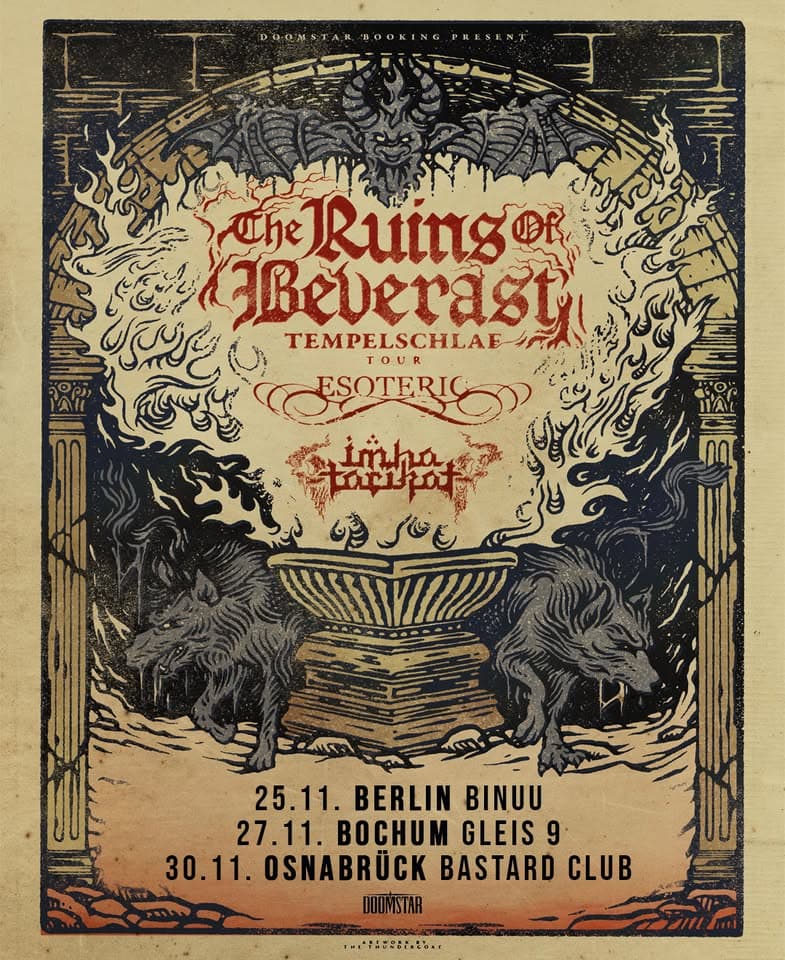 The Ruins Of Beverast - Gleis 9 Bochum event cover