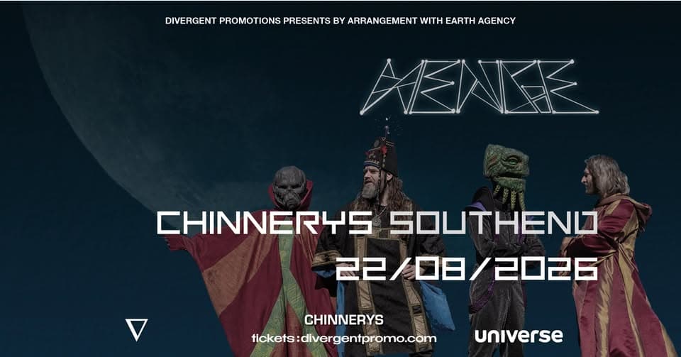 HENGE at Chinnerys, Southend event cover