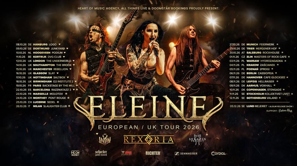 ELEINE + Rexoria & Serapis Project | Hellraiser Leipzig event cover