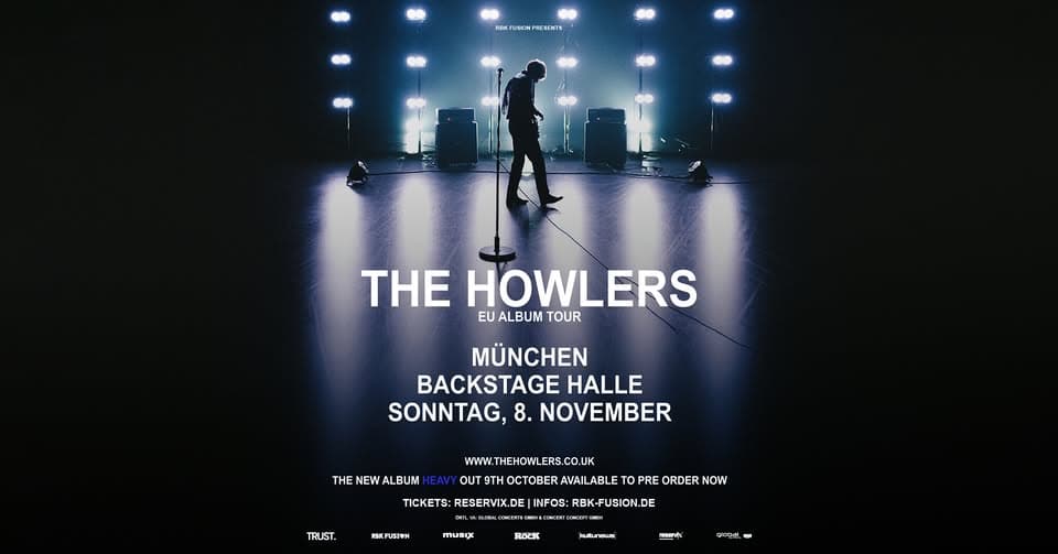The Howlers | EU Album Tour | München 2026 event cover