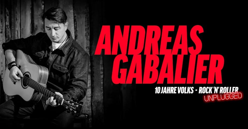 Andreas Gabalier - 10 Jahre Volks-Rock’n‘ Roller Unplugged event cover